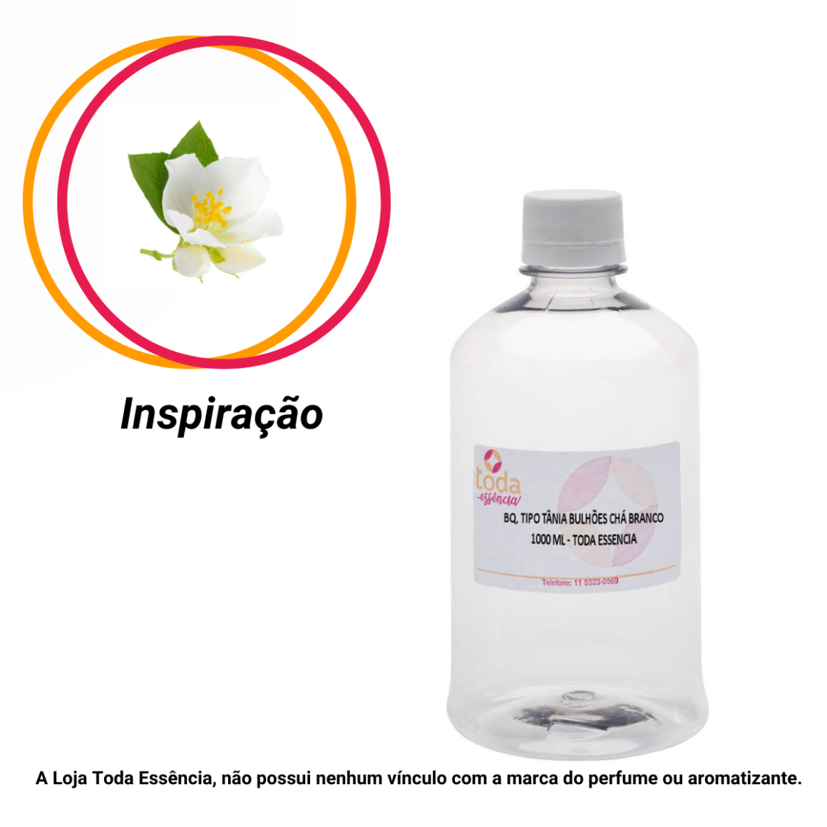 BQ. TIPO CH BRANCO EXCLUSIVO TODA ESSENCIA 1000 ML